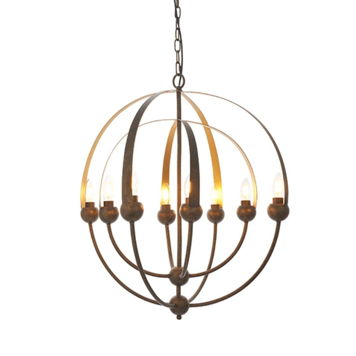 Ollo 8 Light Antique Bronze Ceiling Light – image 5