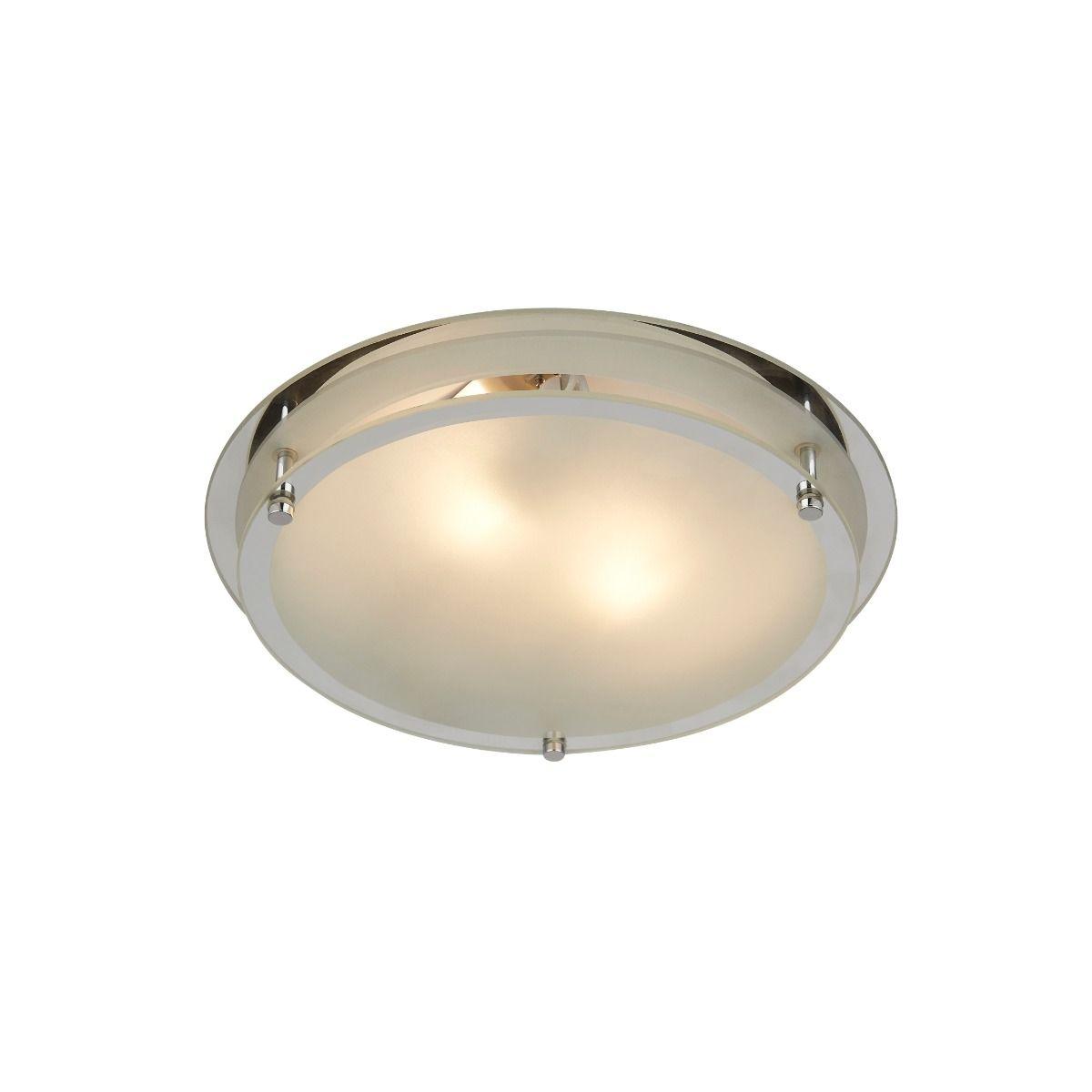 Palmer Small 2 Light Flush Ceiling Light – image 2