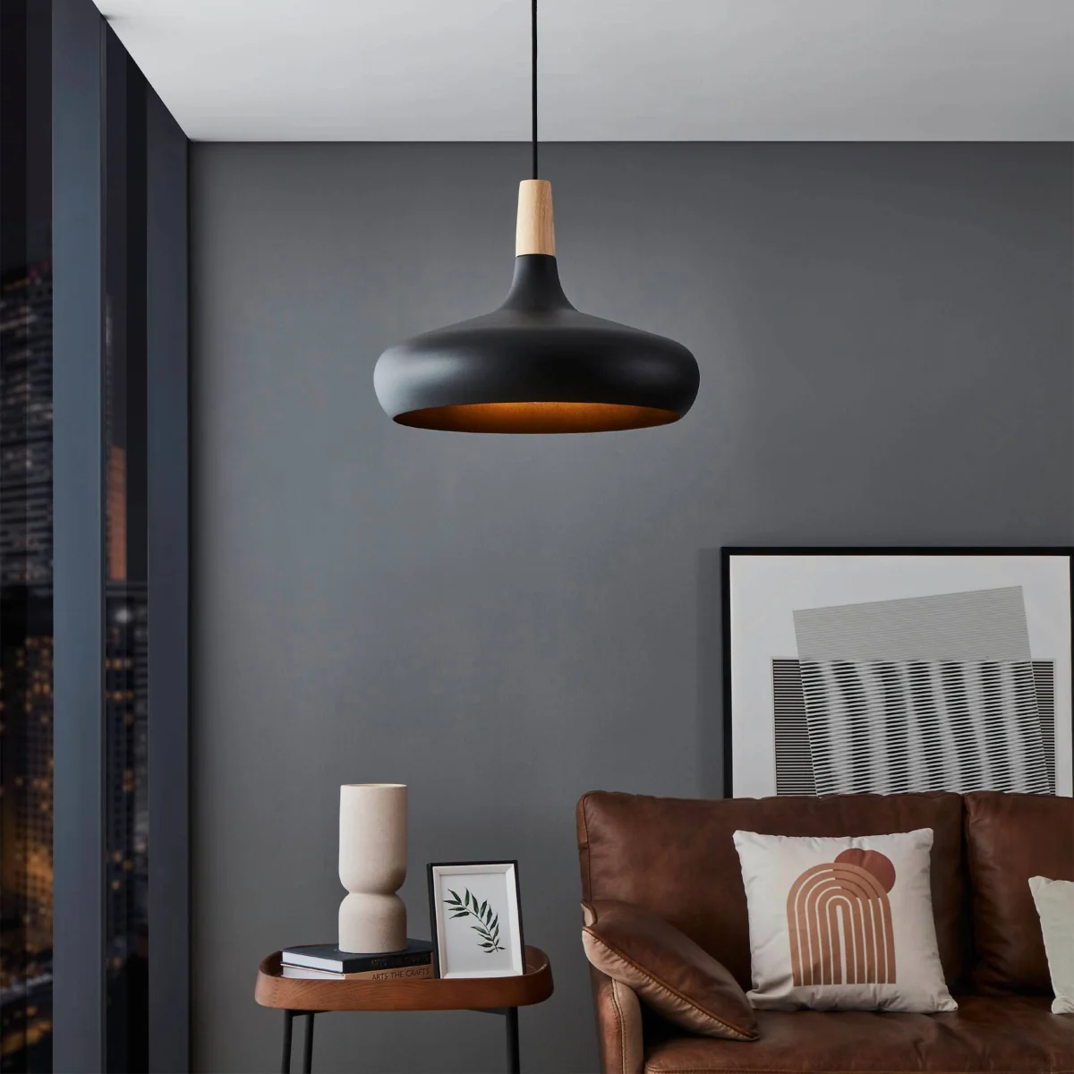 Sabinar Black Ceiling Pendant Large – image 2