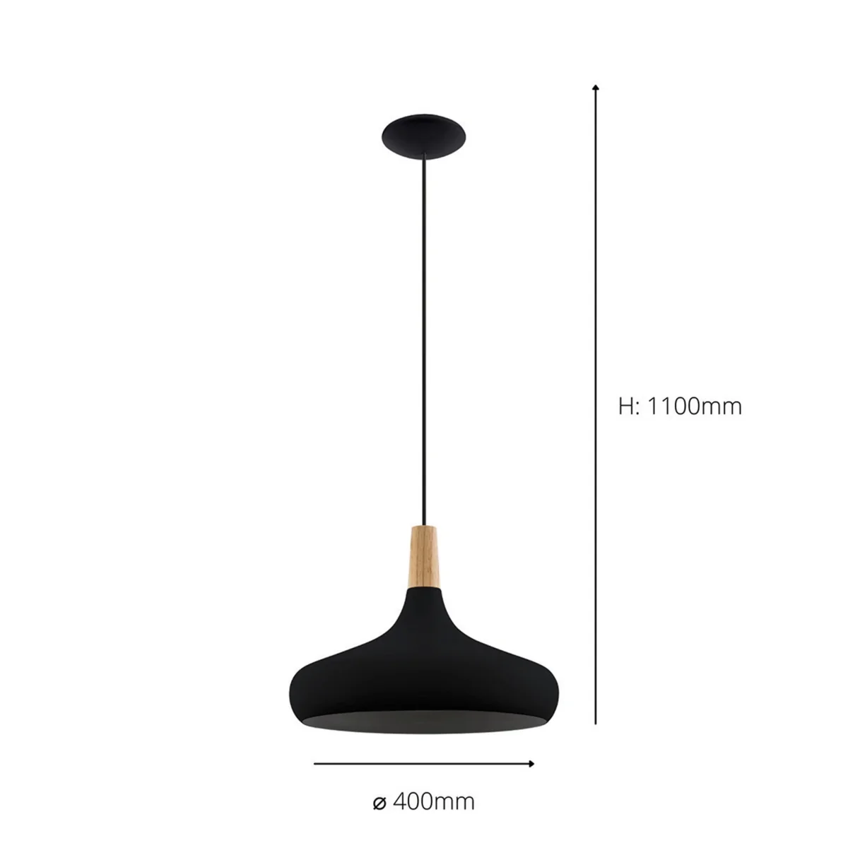 Sabinar Black Ceiling Pendant Large – image 4