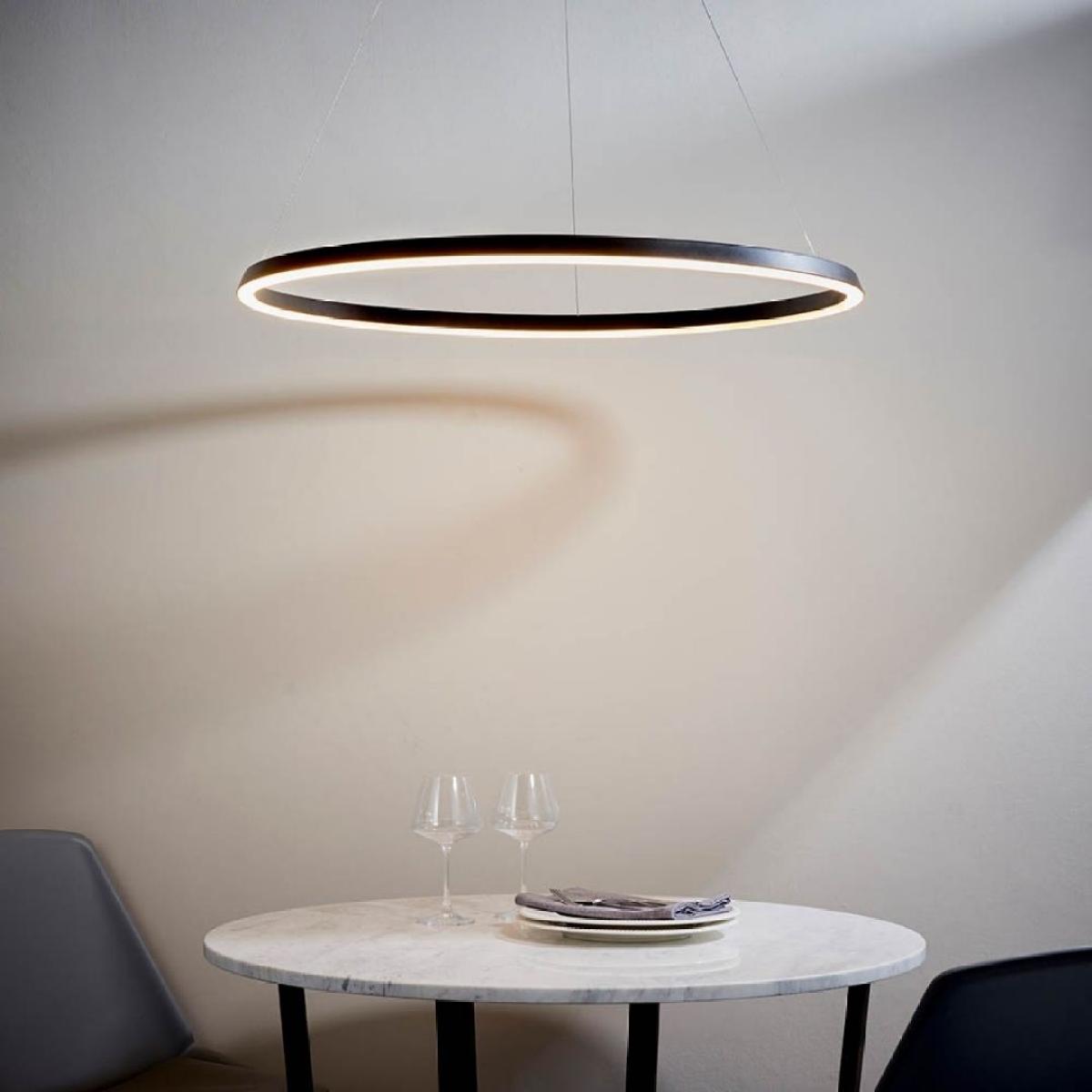 Staten Matte Black LED Pendant Ceiling Light – image 2