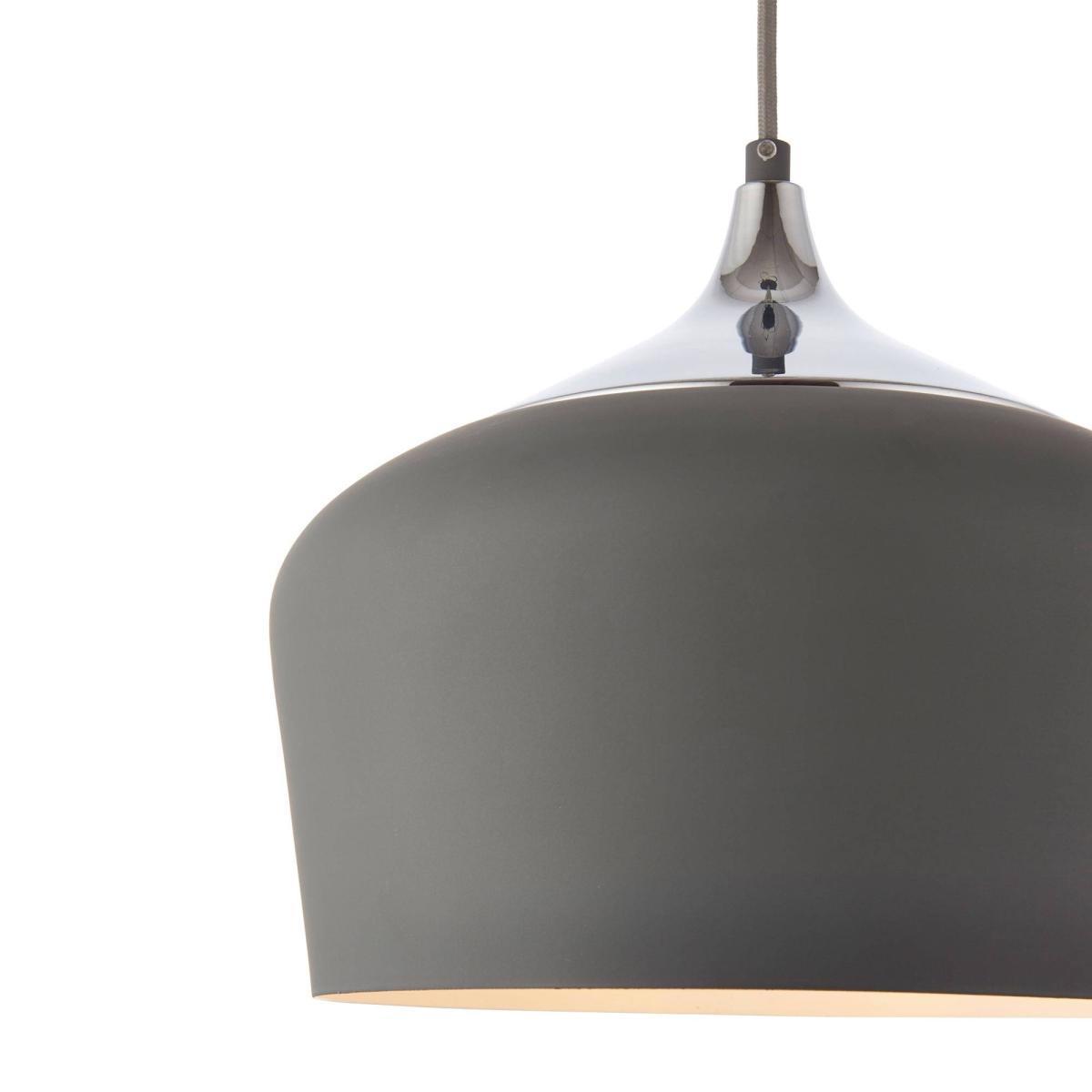 Spitalfields Pendant Ceiling Light Grey – image 2