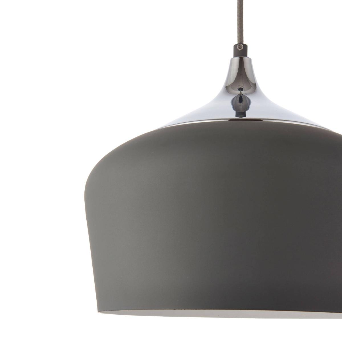 Spitalfields Pendant Ceiling Light Grey – image 4
