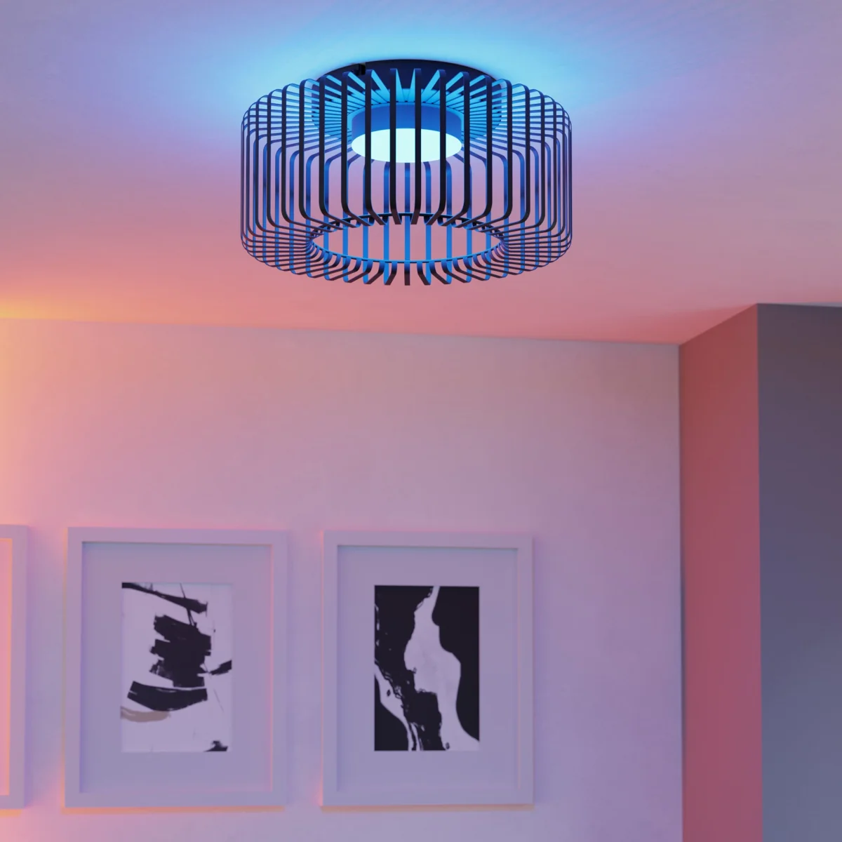 Ginestrone-z Black LED Flush Ceiling Light – image 2