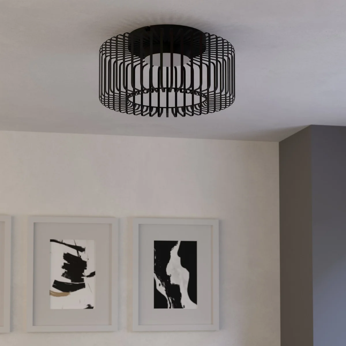 Ginestrone-z Black LED Flush Ceiling Light – image 6