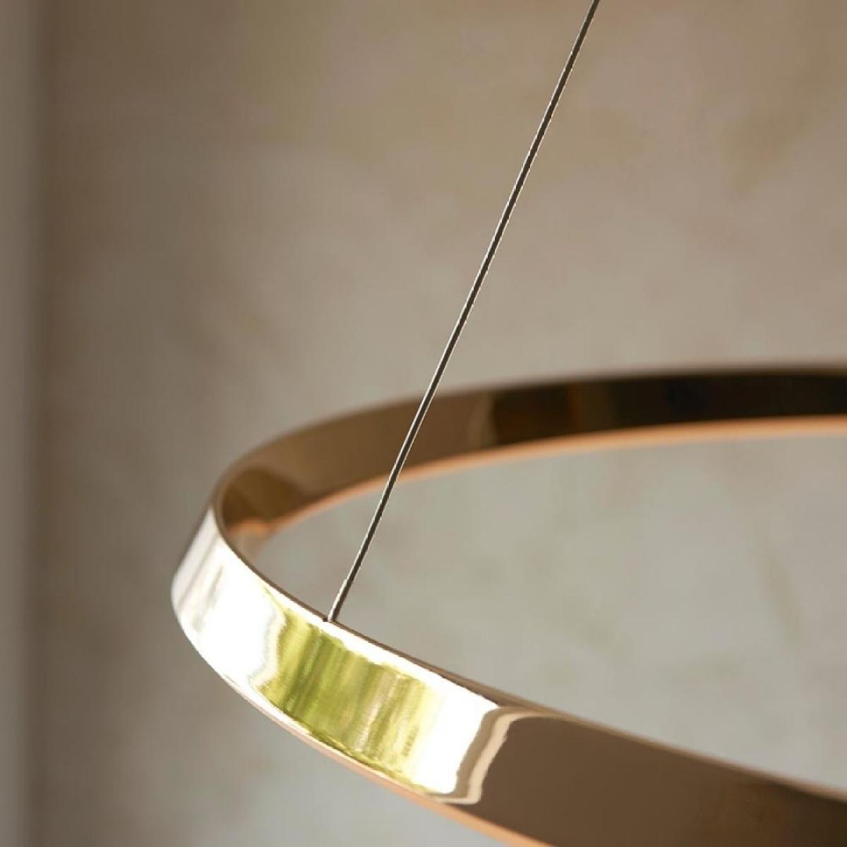 Staten French Gold LED Pendant Ceiling Light – image 4
