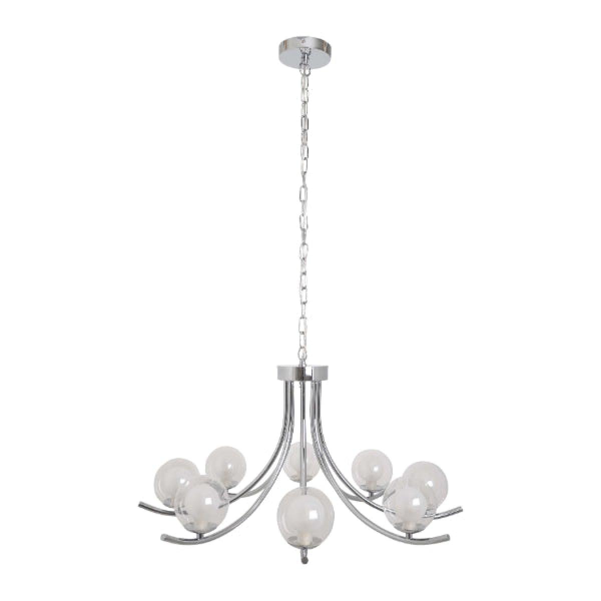 Jimena 5 Light Polished Chrome Pendant Ceiling Light – image 3