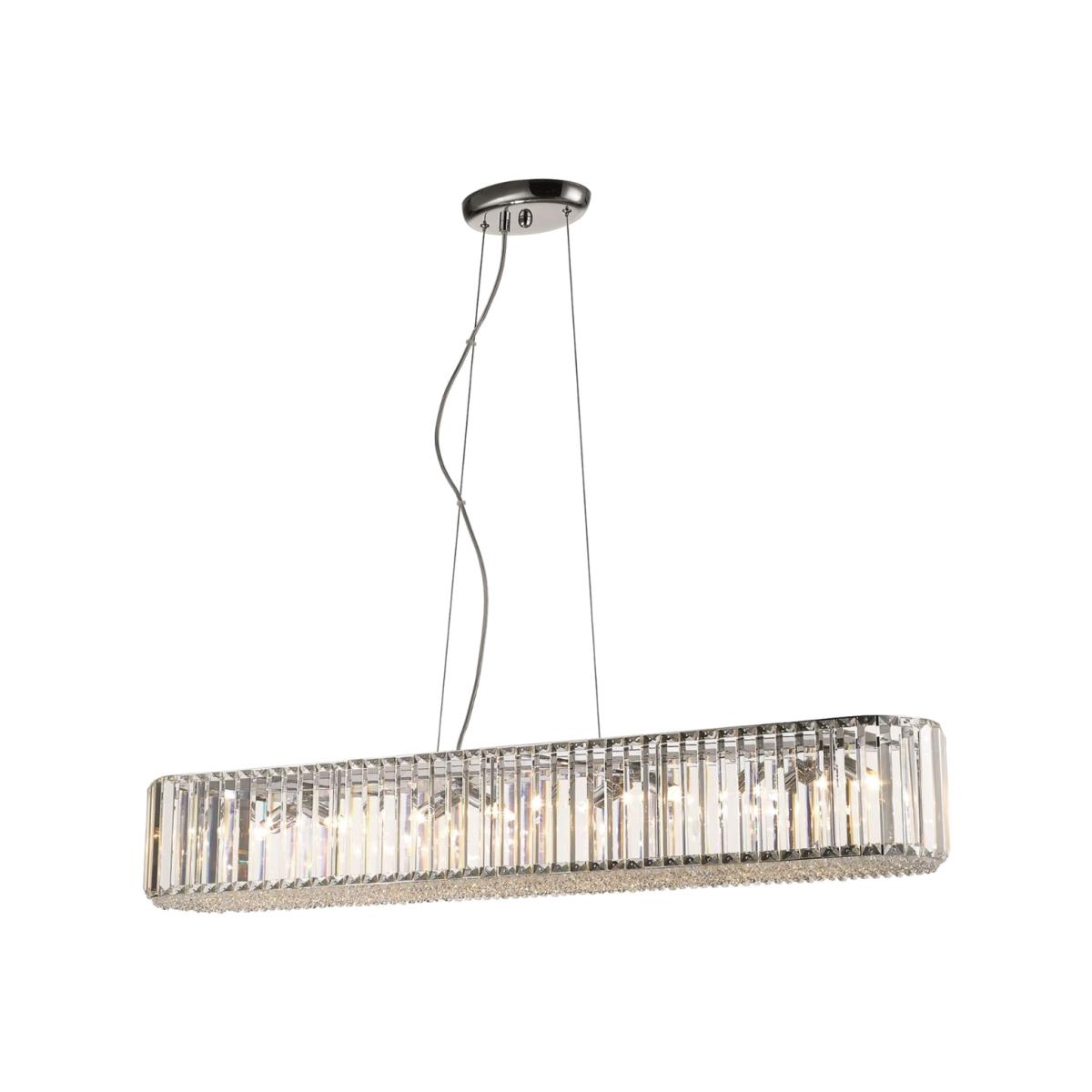 Sireno 8 Light Long Crystal Ceiling Pendant – image 1