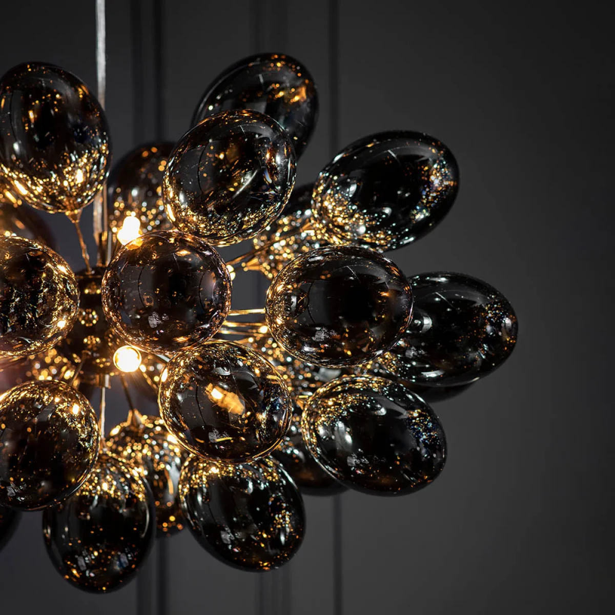 Infinity 8 Light Pendant Black Chrome – image 4