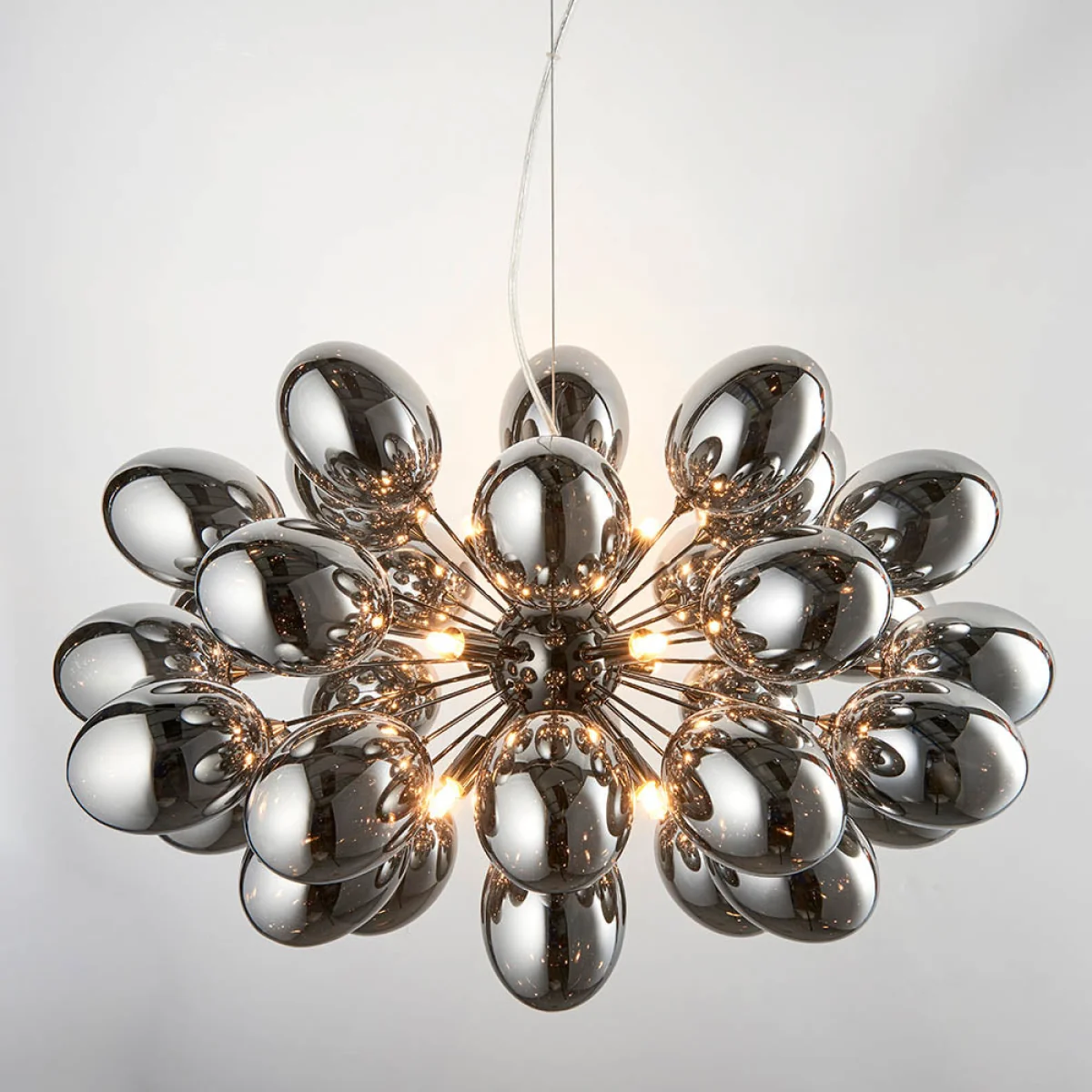 Infinity 8 Light Pendant Black Chrome – image 5
