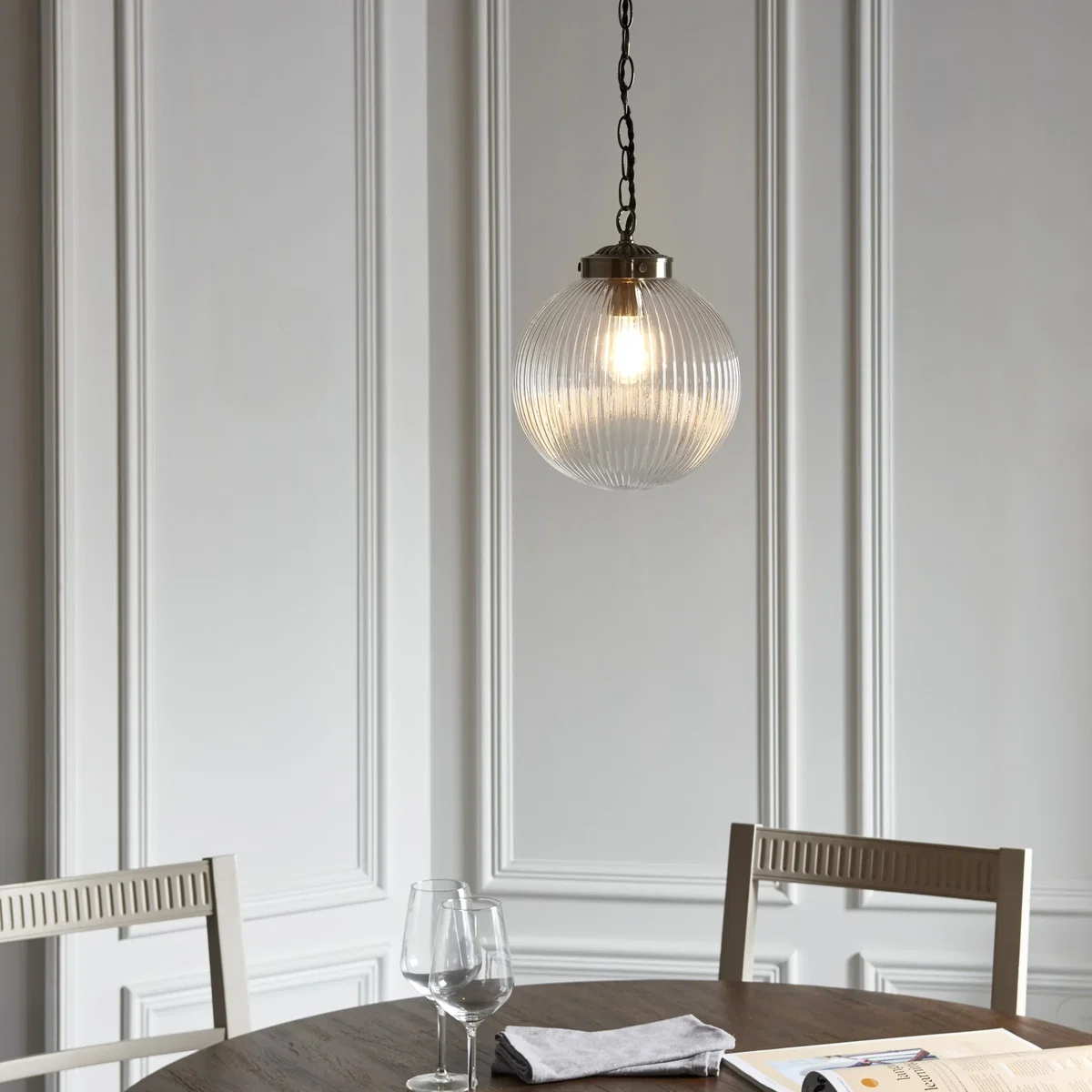 Brydon Pendant 250mm Antique Brass – image 6