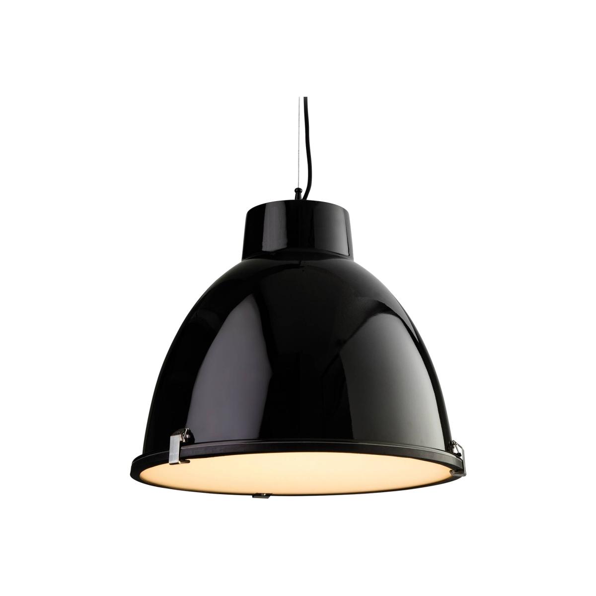 Manhattan Gloss Black Pendant Ceiling Light