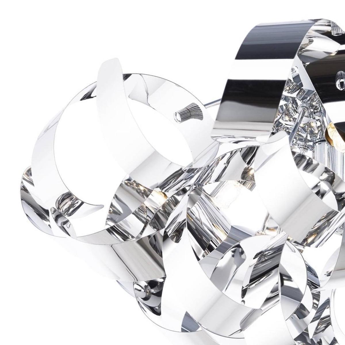 Rawley 4 Light Ceiling Light Polished Chrome – image 2