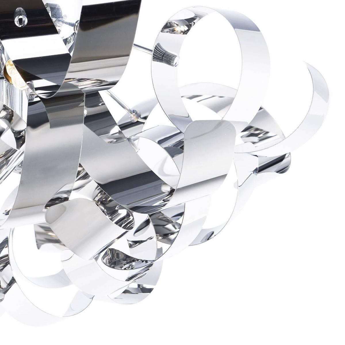 Rawley 4 Light Ceiling Light Polished Chrome – image 4