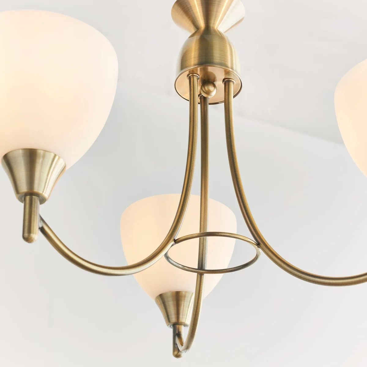 Alton 3 Light Pendant Antique Brass – image 3