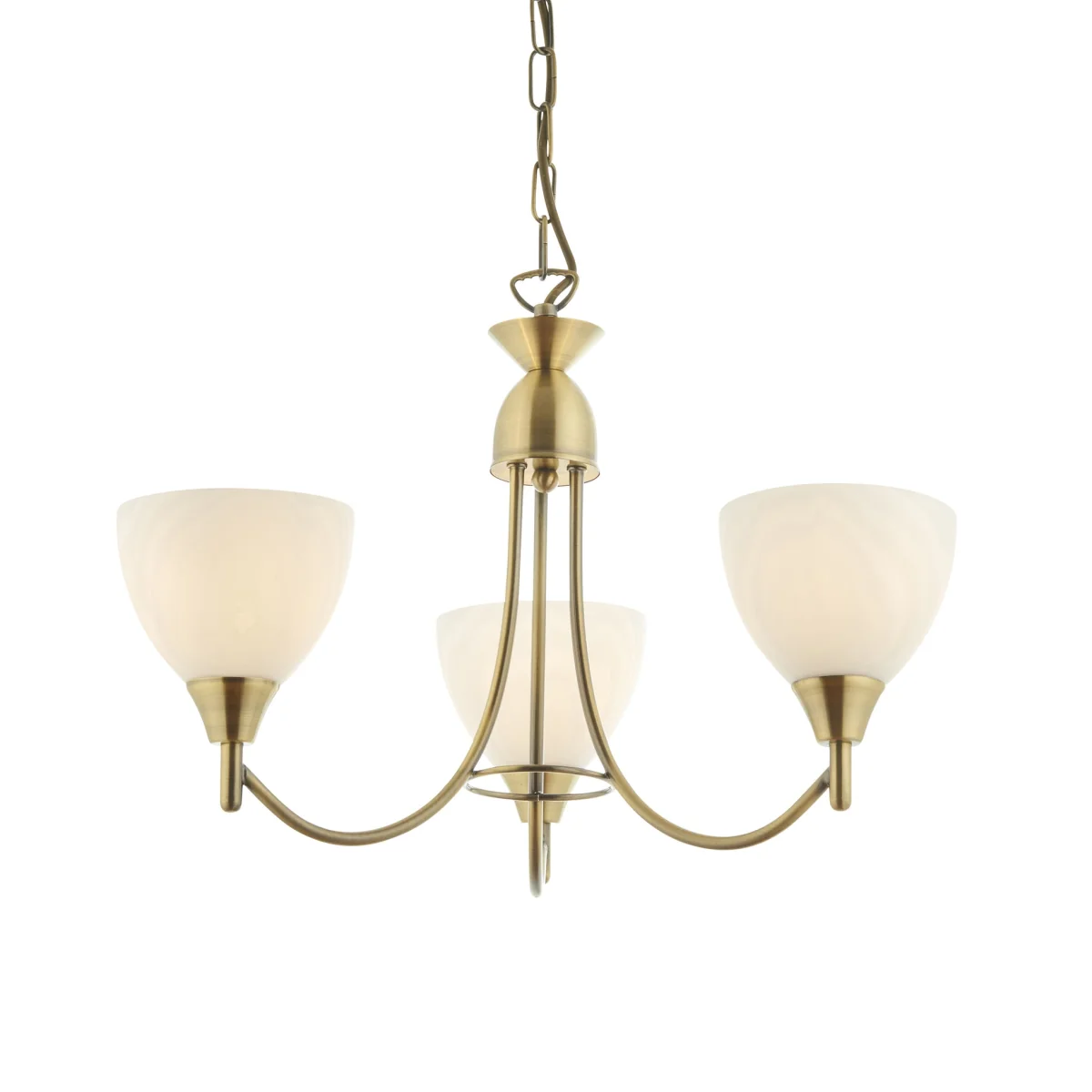 Alton 3 Light Pendant Antique Brass – image 8