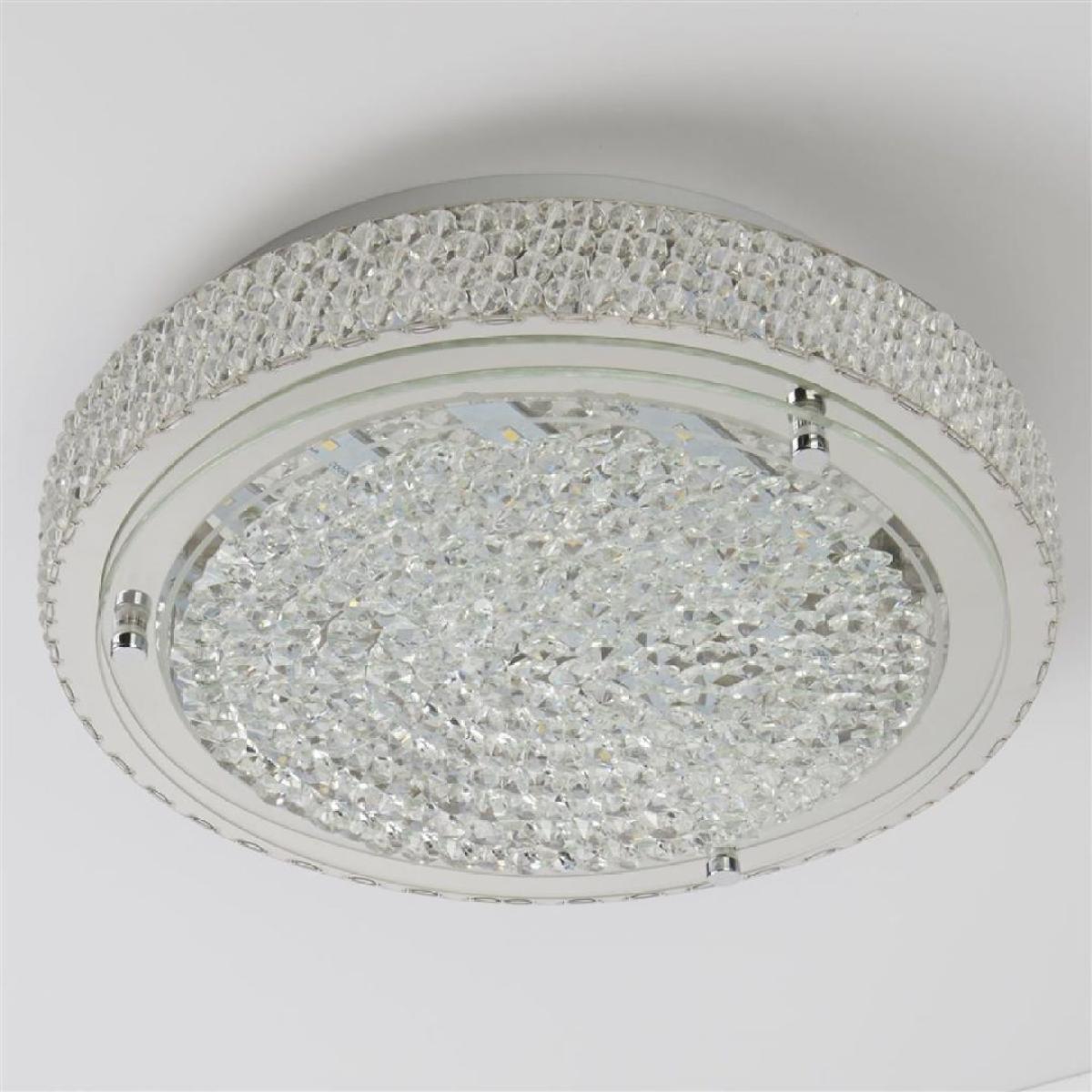 Vesta Polished Chrome LED Flush Ceiling Light – image 2