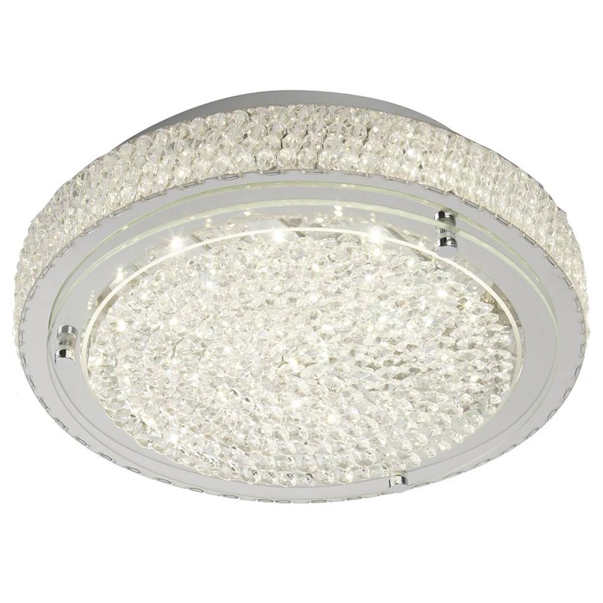 Vesta Polished Chrome LED Flush Ceiling Light – image 3