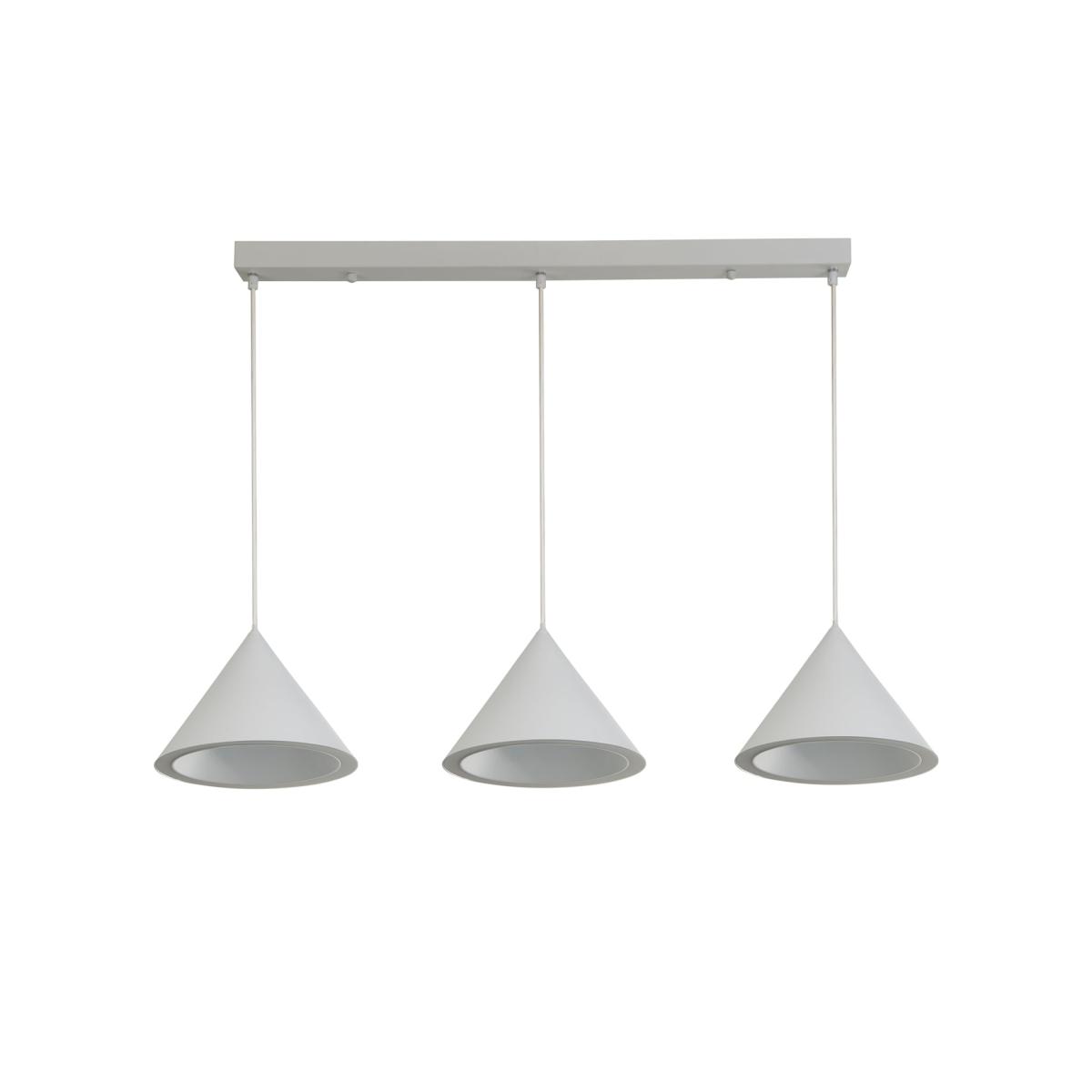Segar 3 Light LED White Ceiling Bar – image 3
