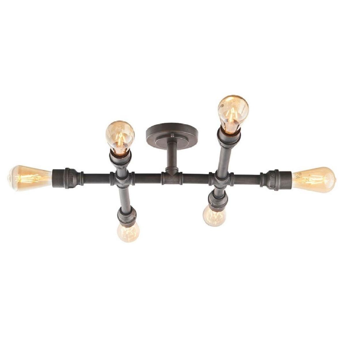 Pipe 6 Light Semi Flush Ceiling Light – image 8