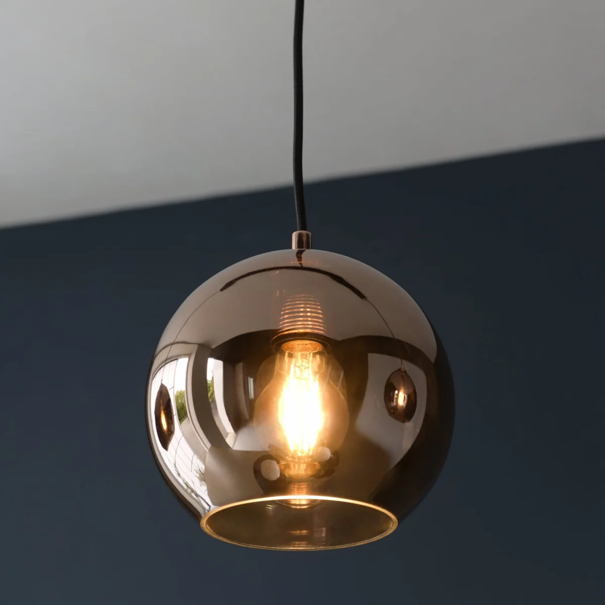 Boli 3 Light Linear Pendant Copper Black – image 6