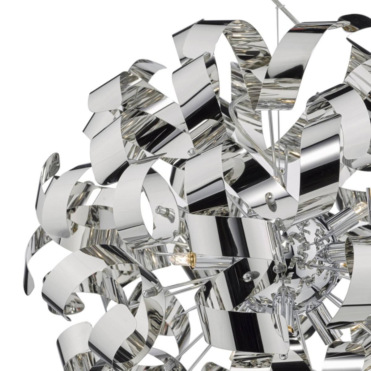 Rawley 9 Light Ceiling Light Polished Chrome – image 3