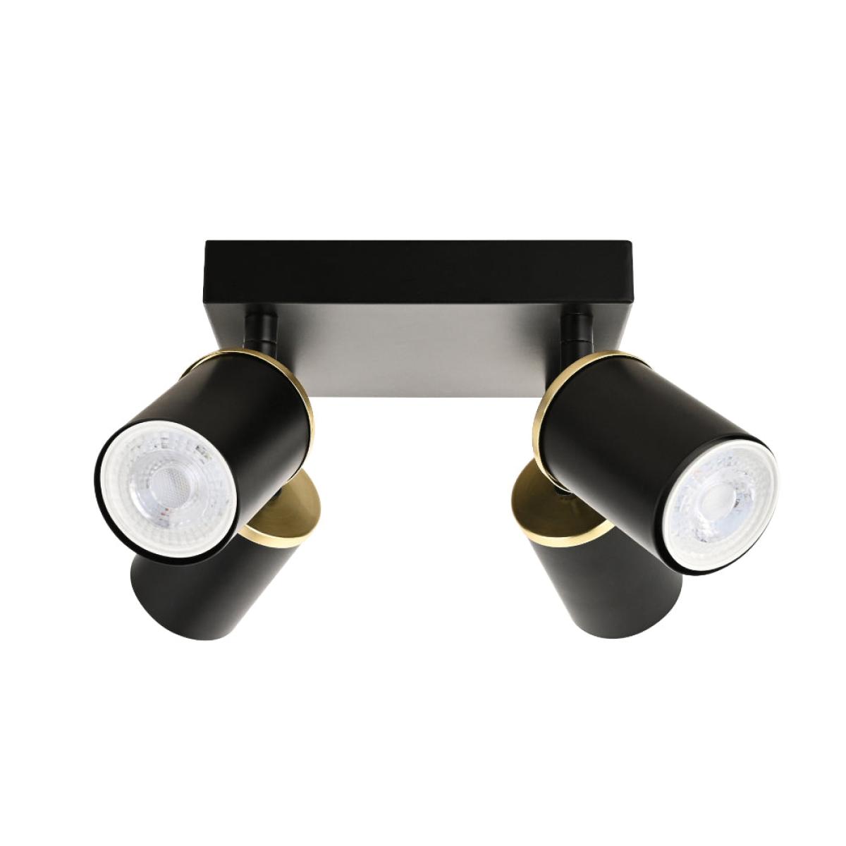 Talbot 4-Spot Matte Black Plate – image 2