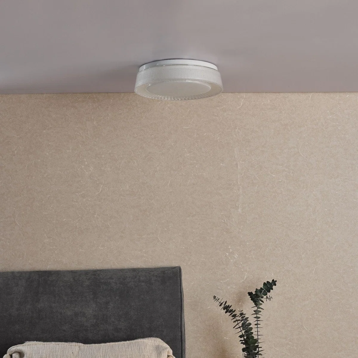 Udell Acrylic LED Flush Ceiling Light Small – image 2