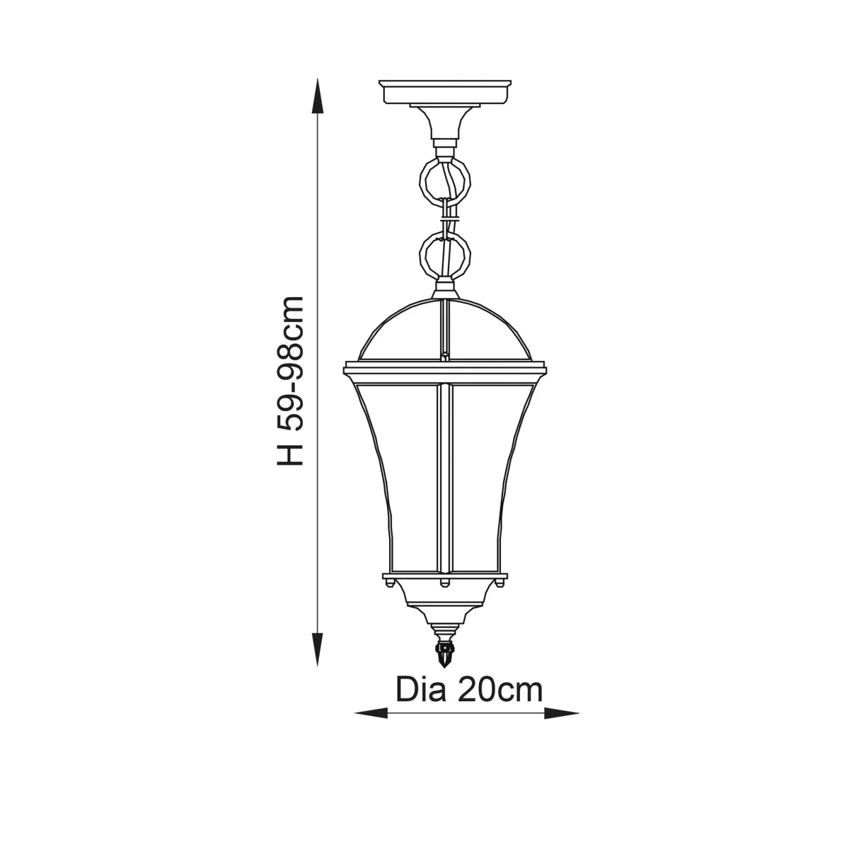 Drayton 1 Light Pendant – image 8