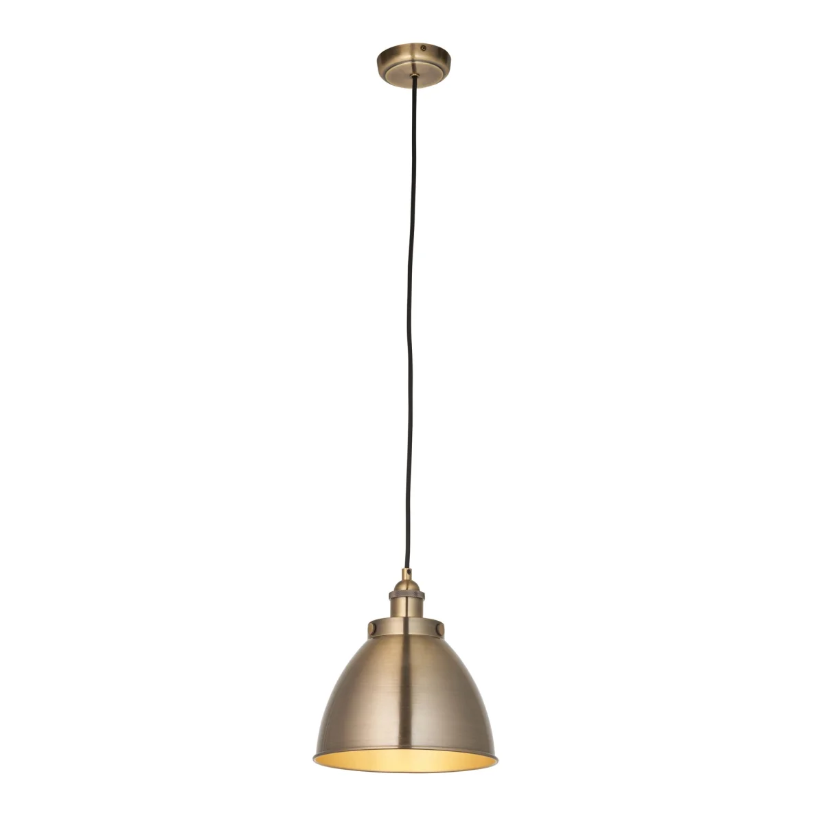 Franklin Small Pendant Antique Brass – image 7