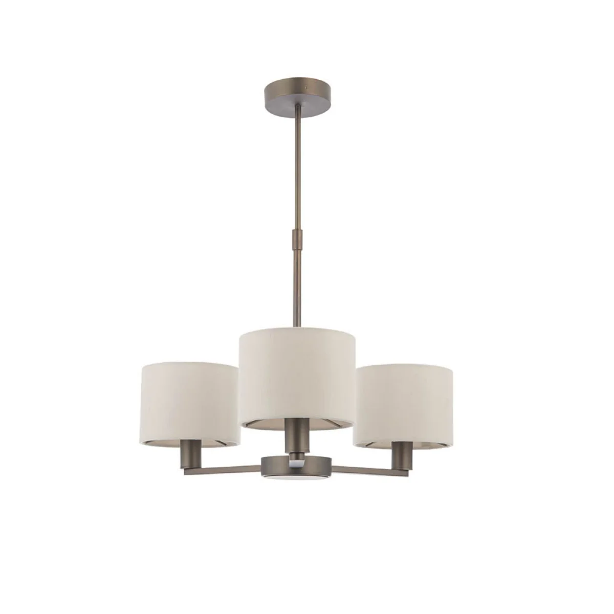 Daley 3 Light Pendant Antique Bronze – image 2