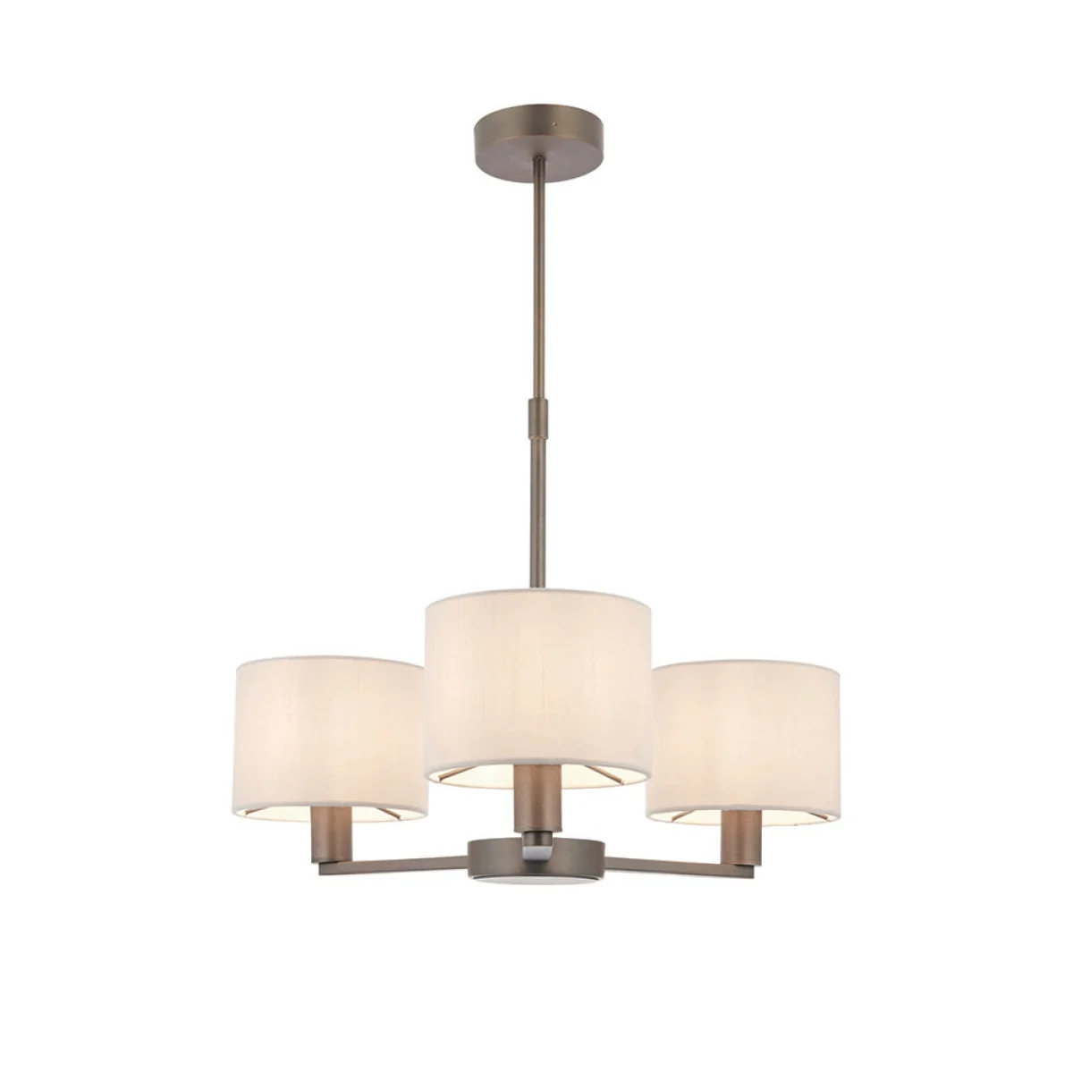 Daley 3 Light Pendant Antique Bronze – image 3
