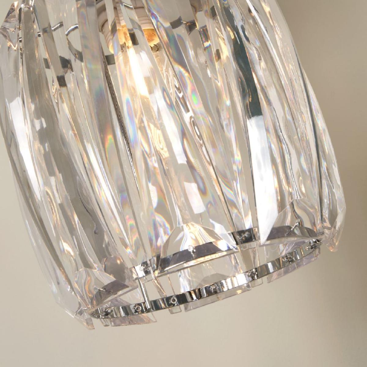Kiara 3 Light Silver Pendant Ceiling Light – image 3