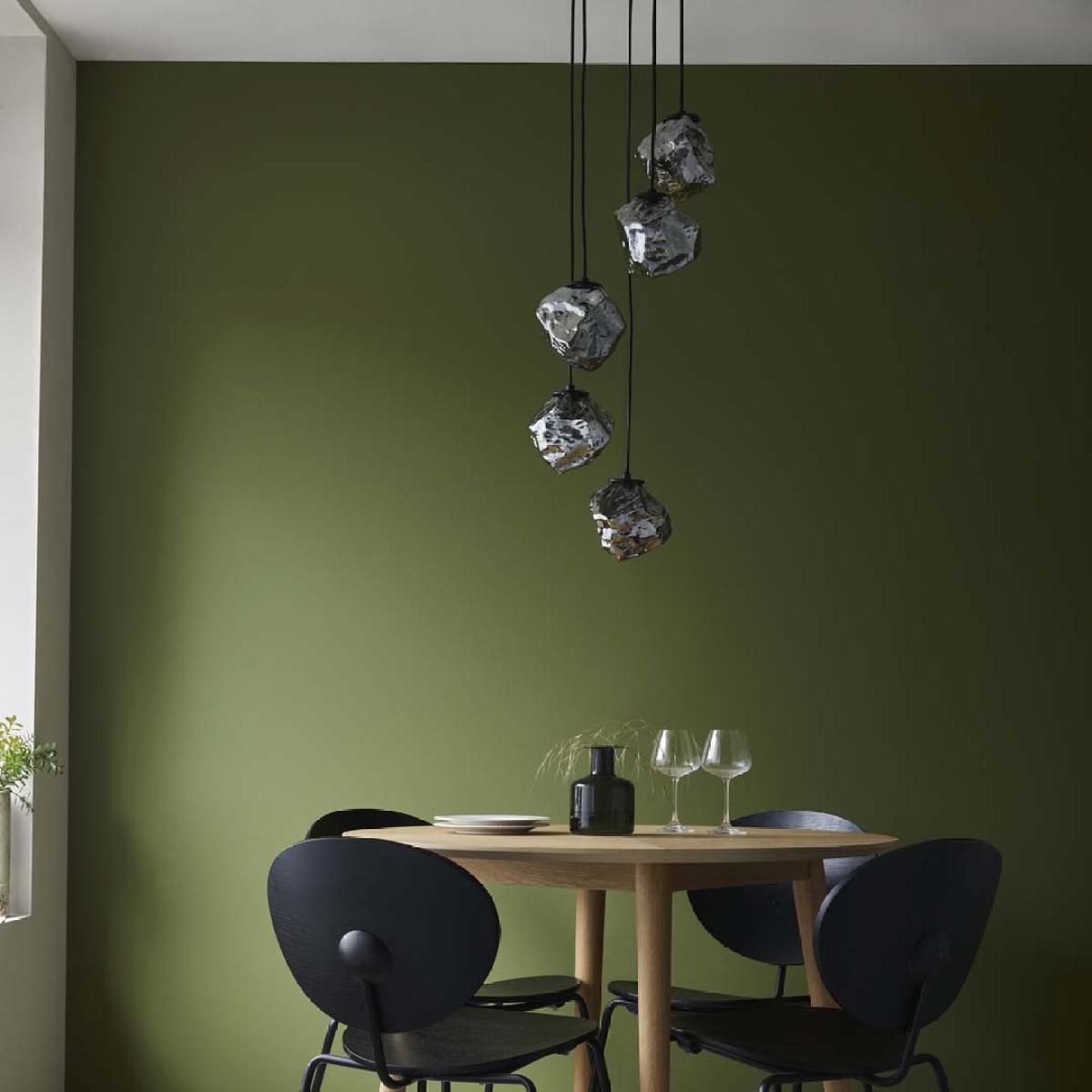 Molten 5 Light Smokey Ceiling Light Pendant – image 4