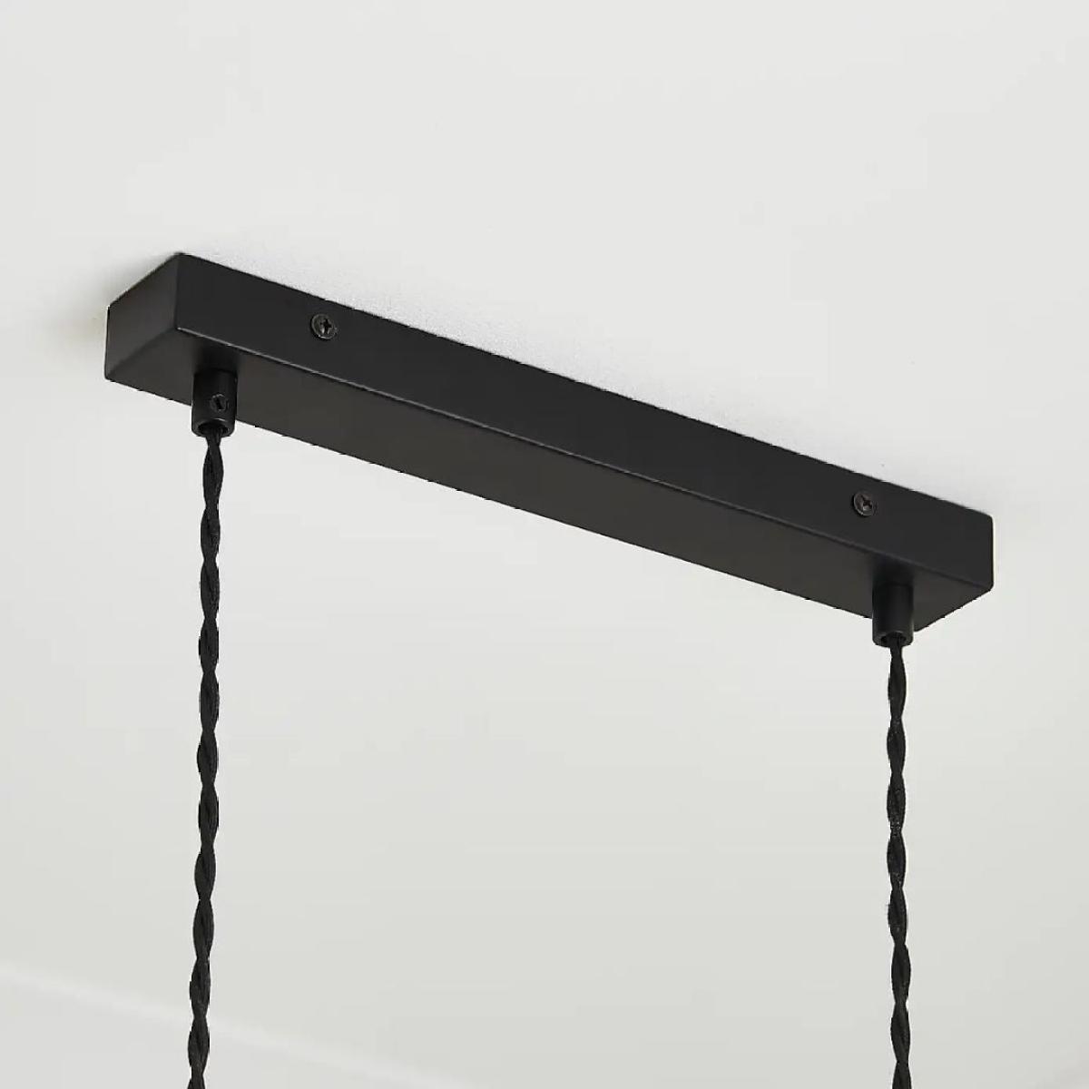 Melrose 5 Light Black Pendant Bar – image 3