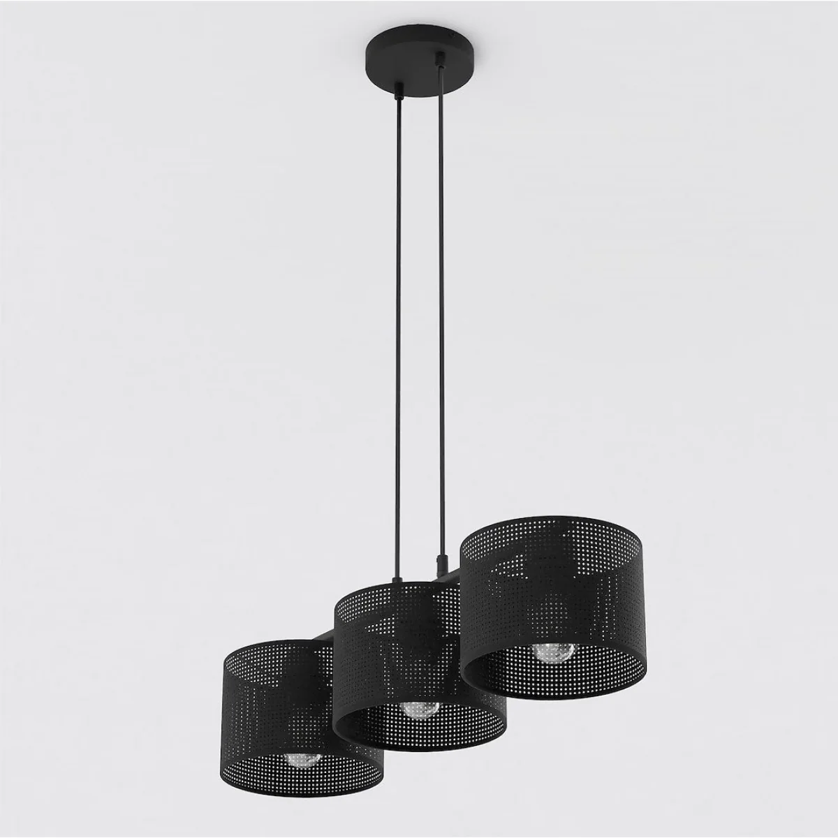 Lux 3 Light Linear Pendant Black – image 6