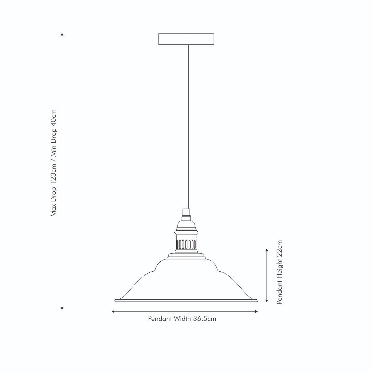 Macchiato Pendant Ceiling Light Cream – image 4
