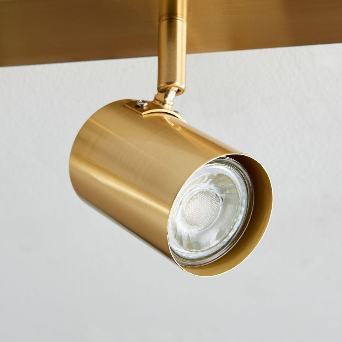 Hereford 4 Light Satin Gold Spotlight Bar – image 4