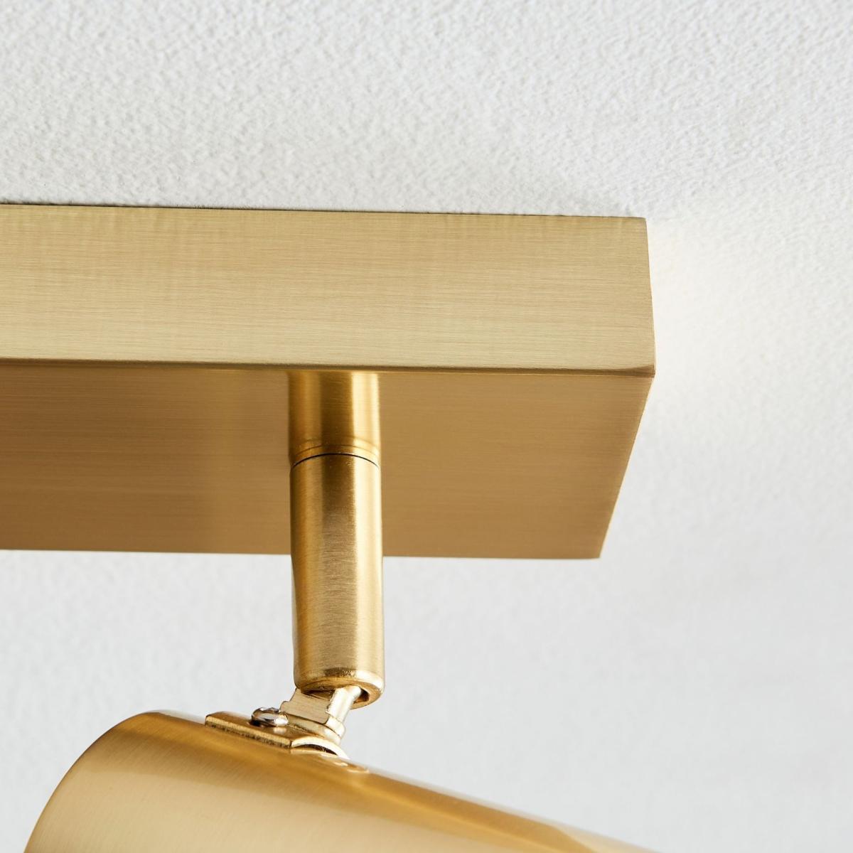 Hereford 4 Light Satin Gold Spotlight Bar – image 7
