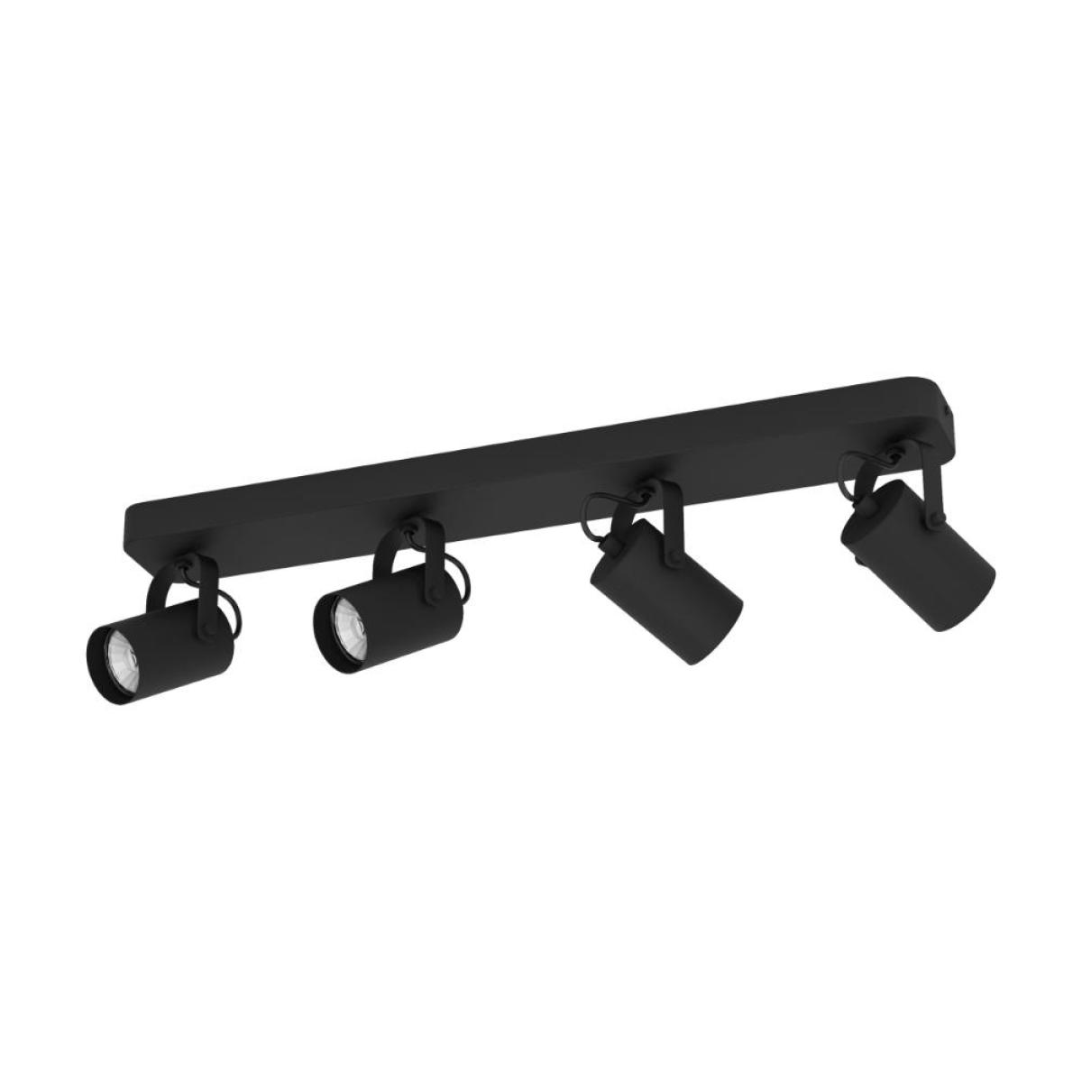 Sorego 4-Light Black Spotlight Bar – image 2