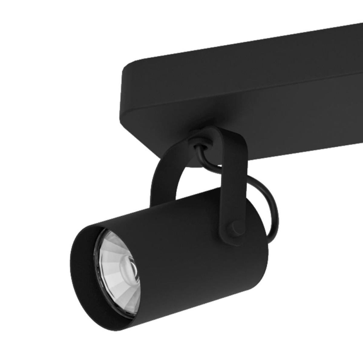 Sorego 4-Light Black Spotlight Bar – image 3