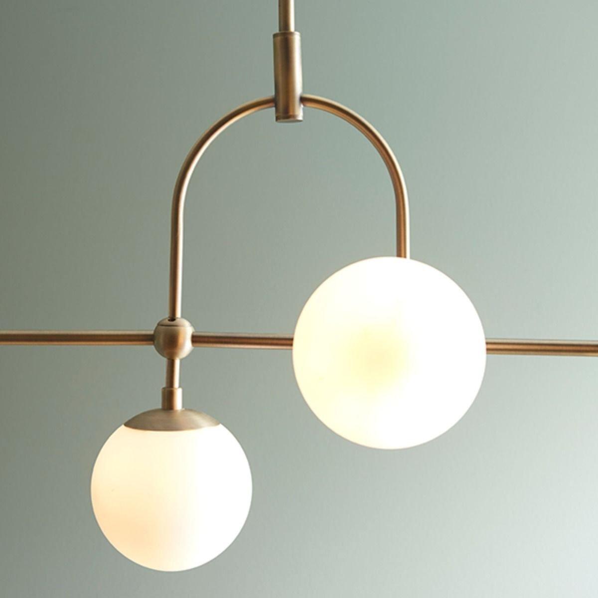 Pilar 5 Light Brass Ceiling Light – image 5