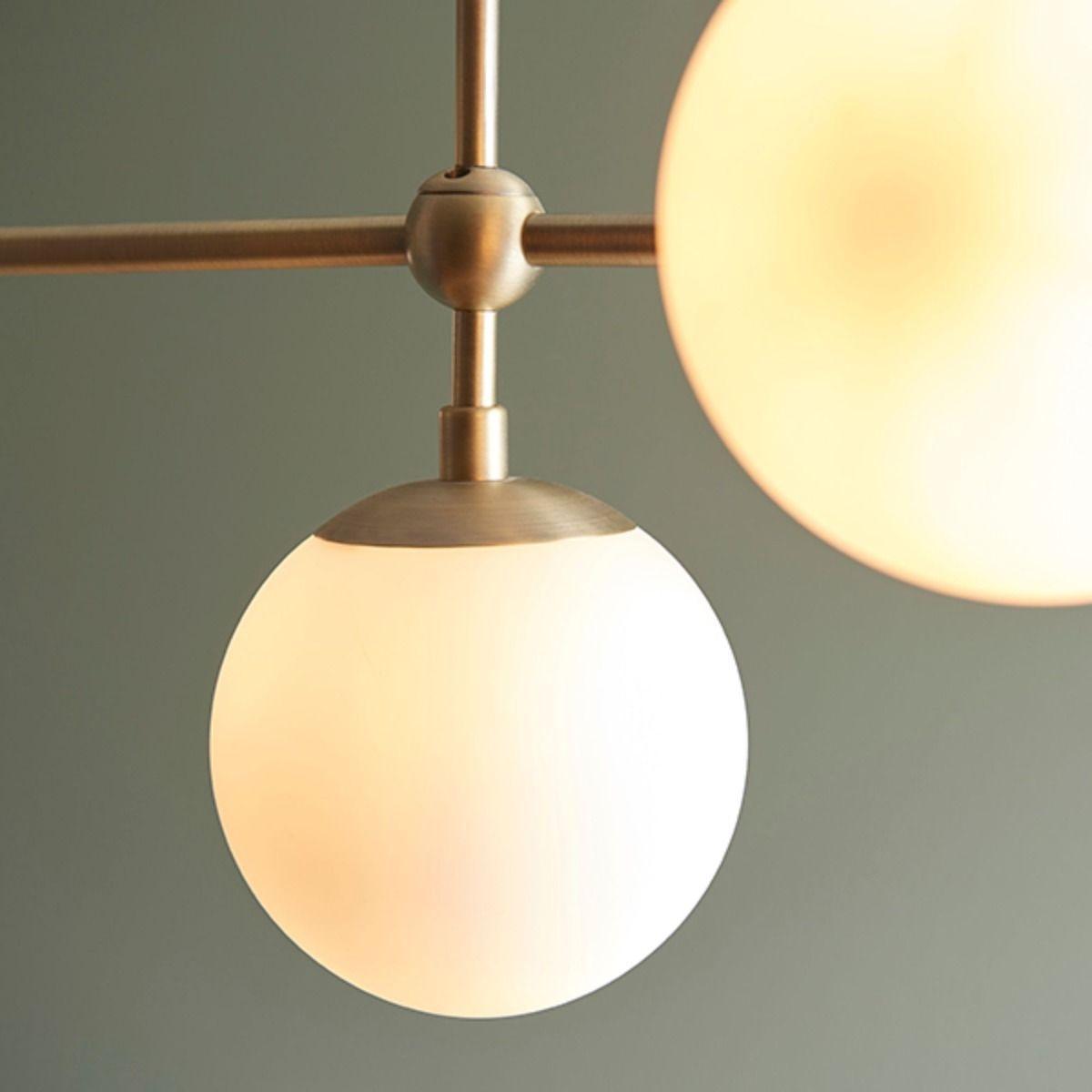 Pilar 5 Light Brass Ceiling Light – image 6