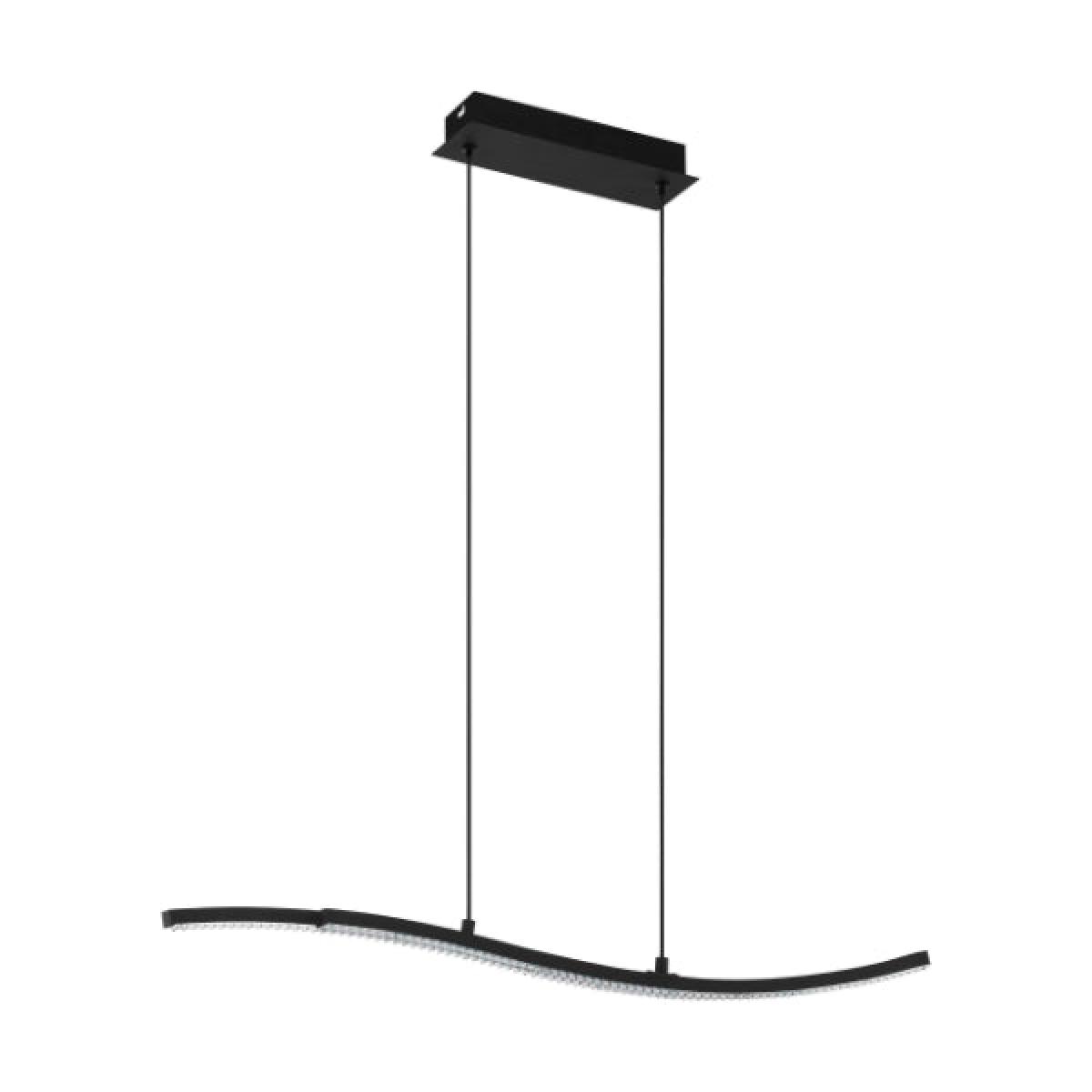 Lejias LED Black Linear Pendant – image 2