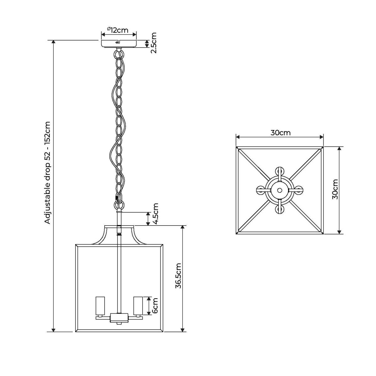 Grove Matte Antique Brass Ceiling Light Pendant – image 7