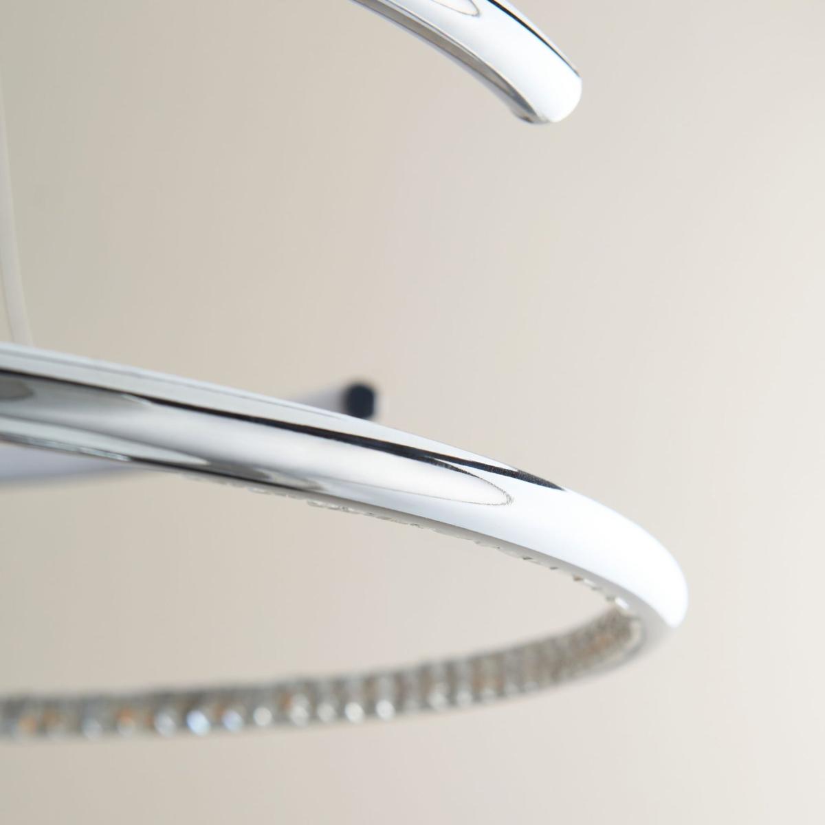 Mabel Silver LED Pendant Ceiling Light – image 5