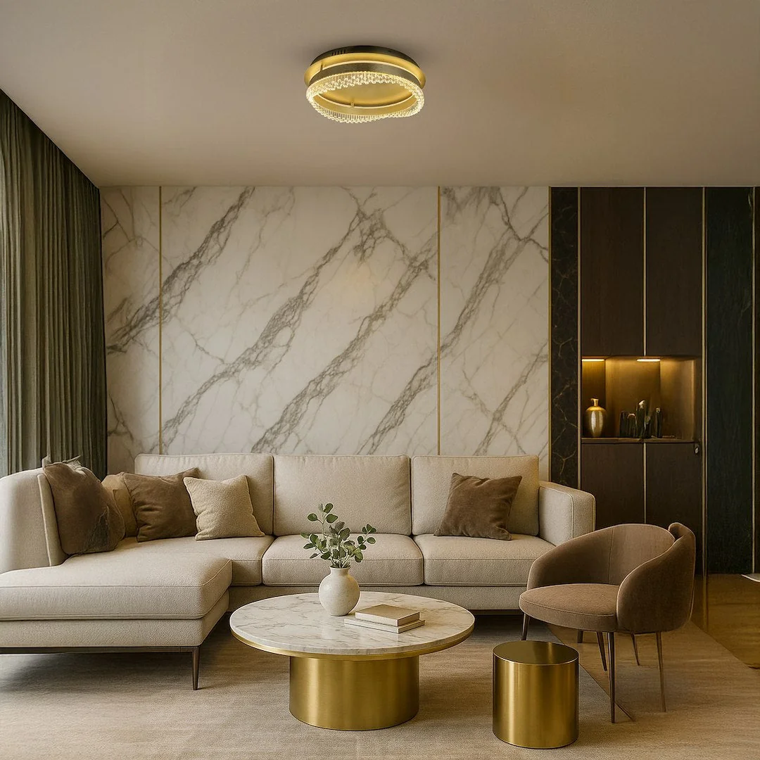 Preciosa Gold Ceiling Light – image 5