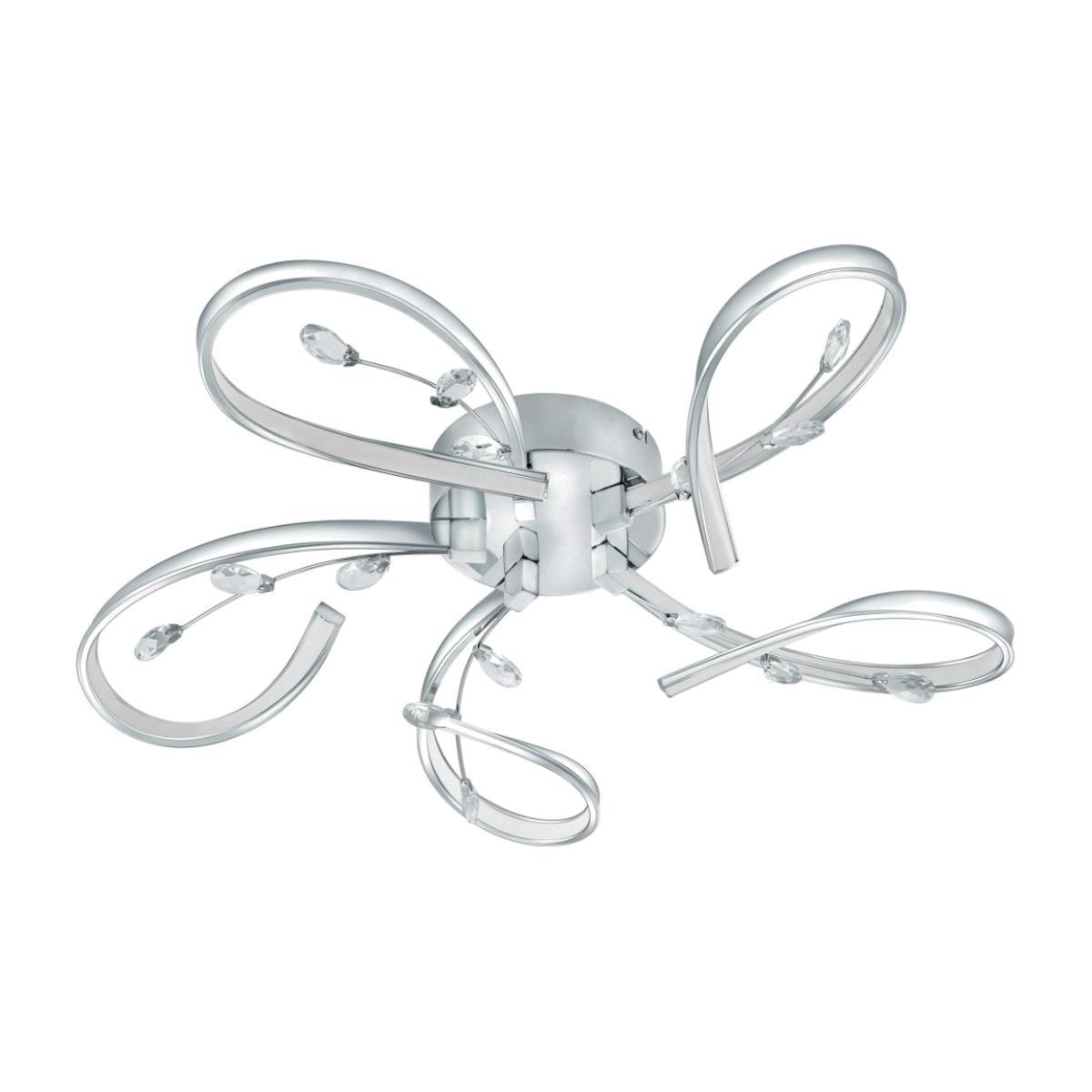 Romilly LED 5 light Semi Flush Ceiling Light