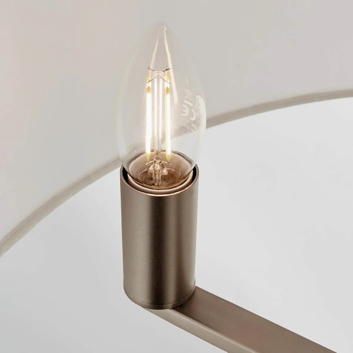 Daley Shaded 3 Light Pendant Nickel – image 5
