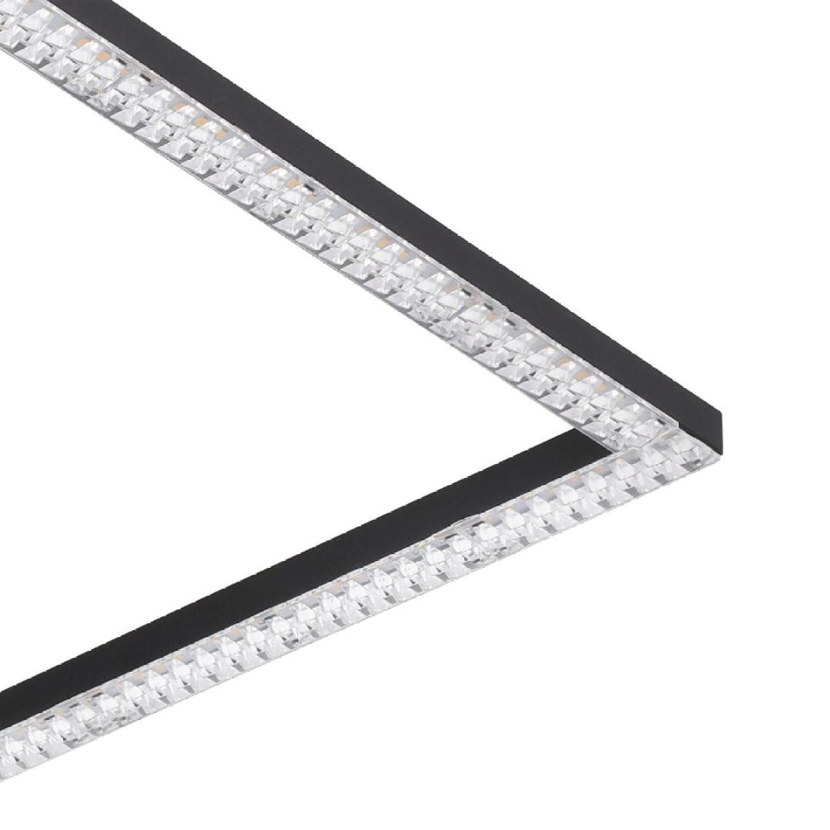 Lucia Black LED Flush Ceiling Light – image 3